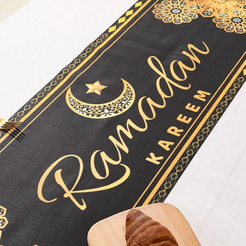 مفارش طاولة رمضان كريم ديكور شهر رمضان 2025 للمنزل
